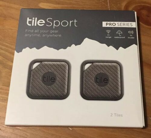 Tile Sport - Key Finder. Phone Finder. Anything Finder - Graphite - 2 Pack