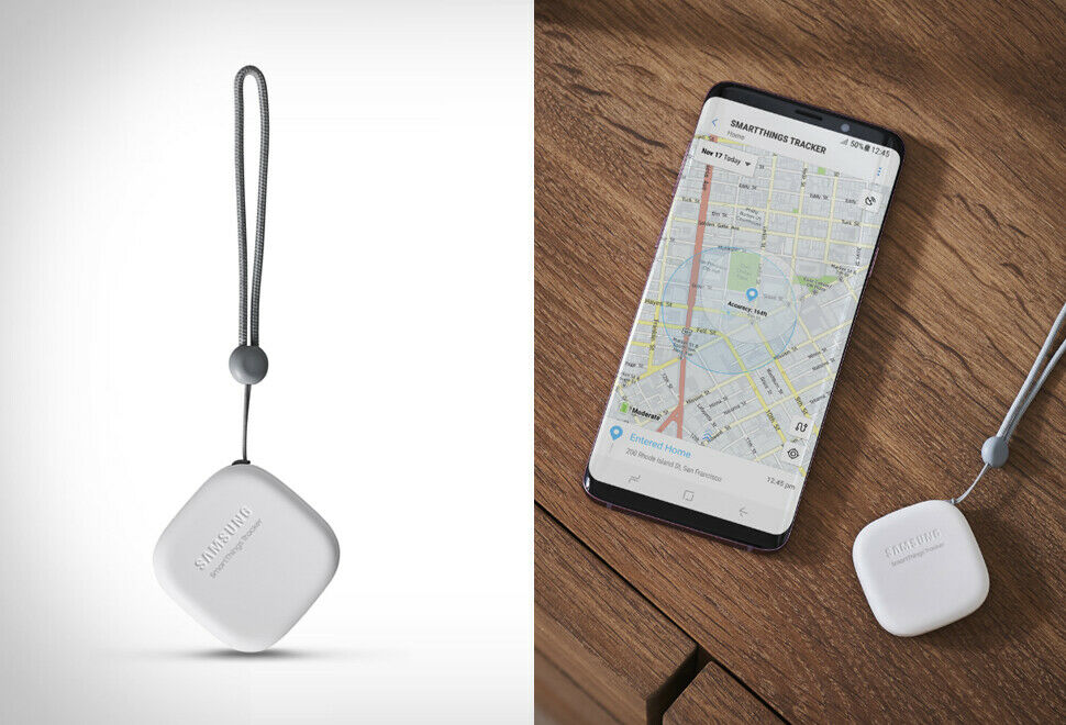SAMSUNG SmartThings Item Tracker / WHITE / LTE GPS Indoor Positioning / $99.99