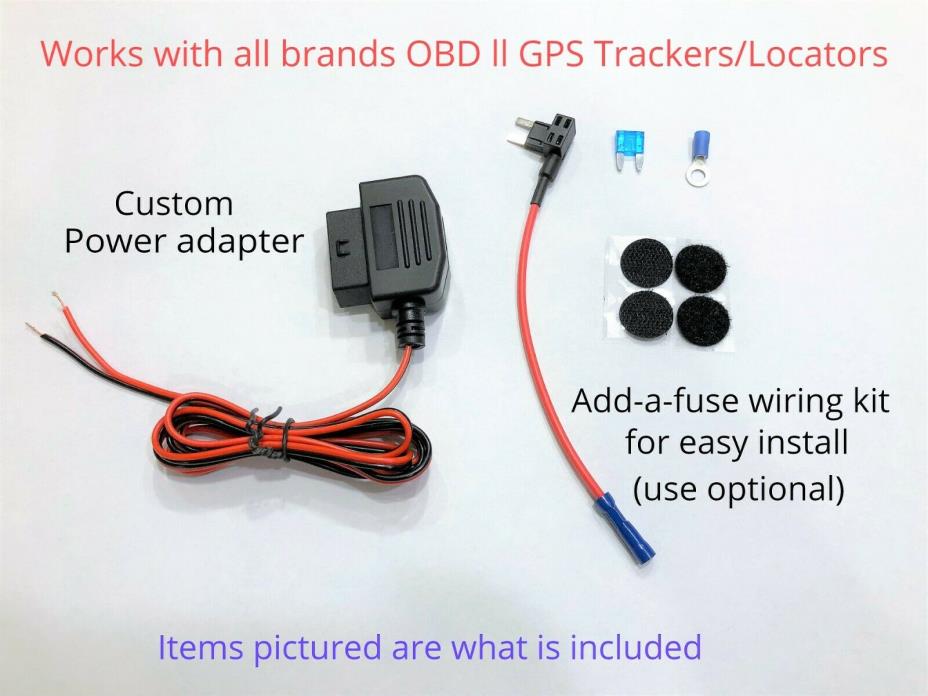 OBD ll GPS Tracker Wired Conversion kit Power Adapter