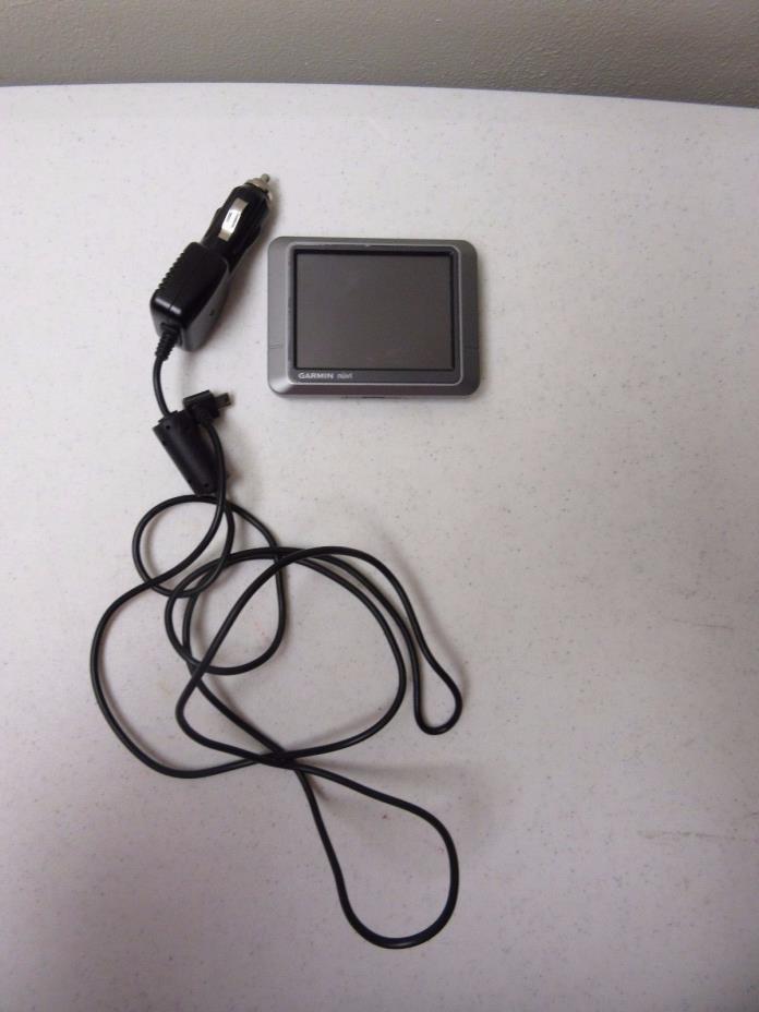 Garmin Nuvi 200 GPS System with Car Charging Cable & Windshield Mount Bundle!