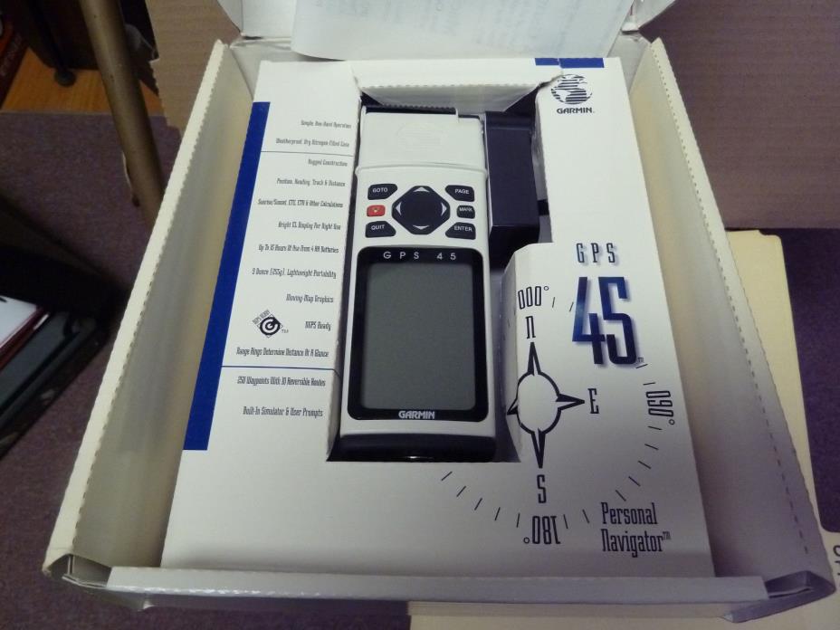 garmin gps 45 vintage