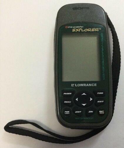 Lowrance iFinder Explorer Waterproof GPS + WAAS Receiver Handheld Unit