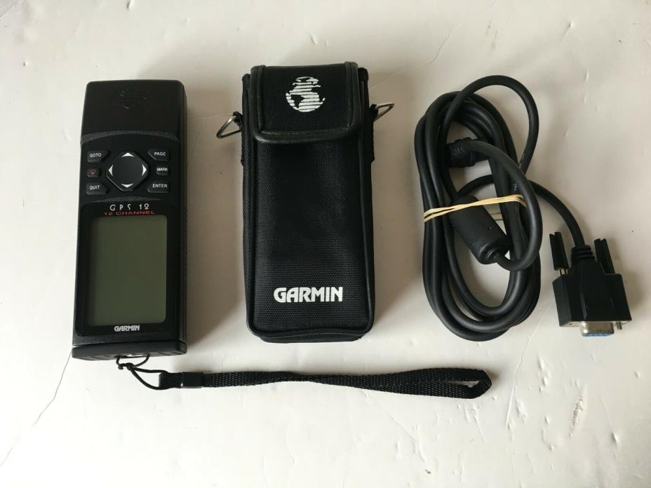 Garmin GPS 12 Handheld Receiver.