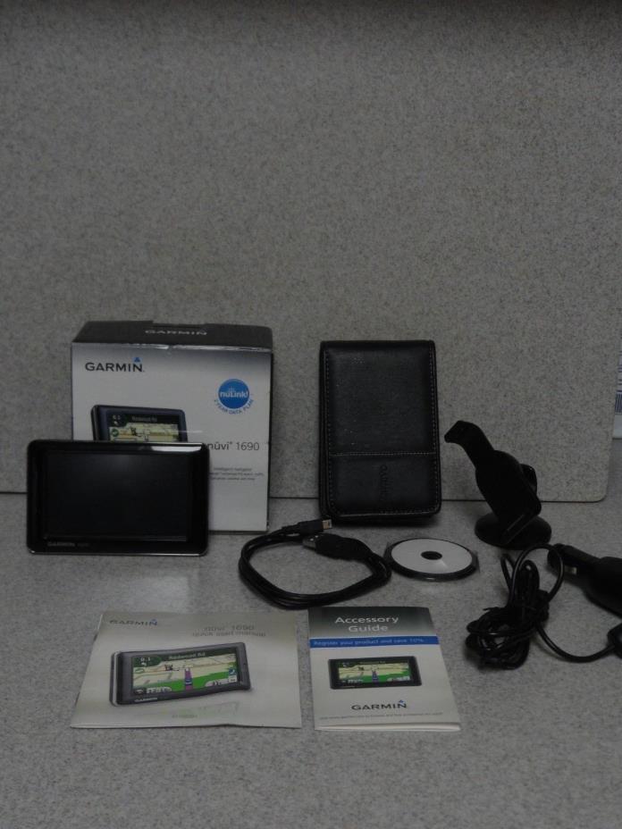 Pre-owned Garmin Nuvi 1690 Intelligent GPS 4.3