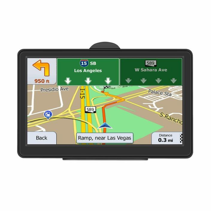 GPS Navigation for Car, 7-Inch 8GB HD Touch Screen Car GPS Navigation System Veh
