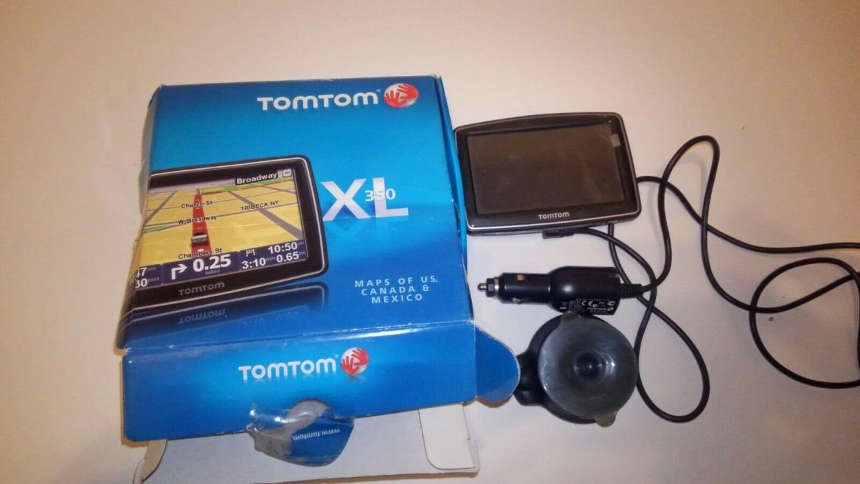 tomtom xl350 gps