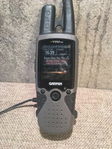 GARMIN RINO 530 2 way radio GPS/FRS/GMRS Tested and Works *See pics and Desc*