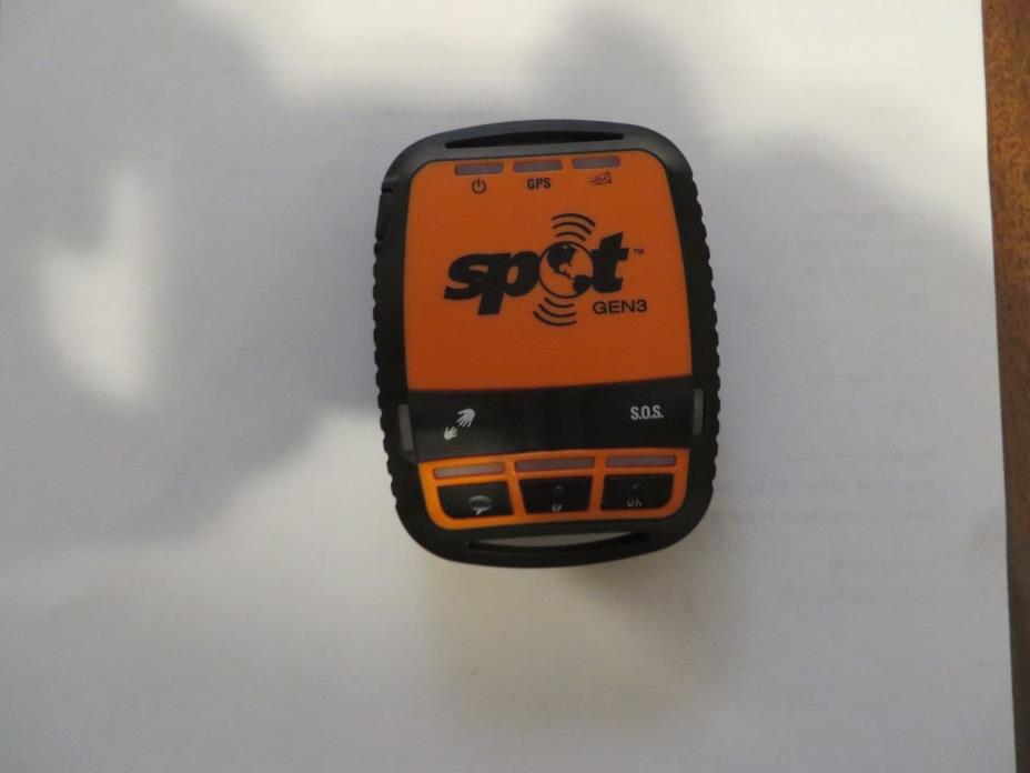 SPOT Gen3 Satellite GPS Messenger & Tracker SOS SPOT III- used