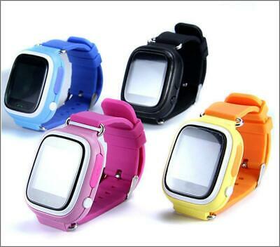 GPS Tracking Smart Watch for Kids - Orange Watch / English Wifi Version