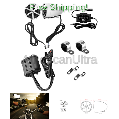 BOSS Audio MC600B Bluetooth, All-Terrain, Weatherproof Speaker And Amplifier ...