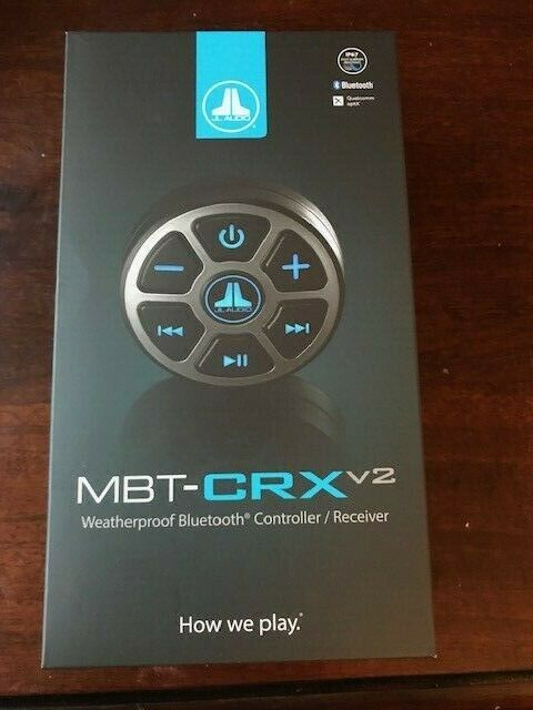 NEW JL AUDIO MBT-CRXv2 MARINE RATED BLUETOOTH ADAPTER CONTROLLER RECEIVER