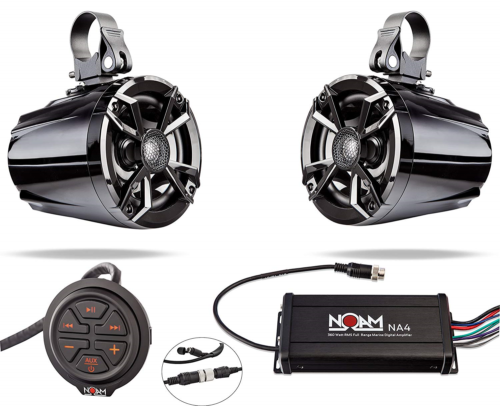 NOAM NUTV5 - Marine Bluetooth ATV/Golf Cart/UTV Speakers Stereo System
