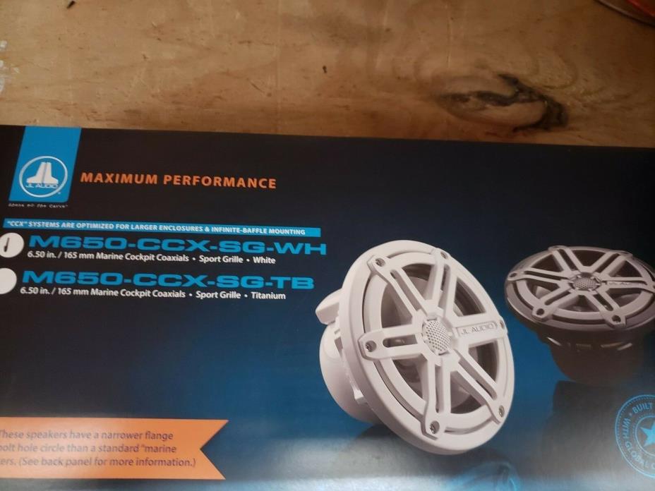 JL Audio M650-CCX-SG-WH 6.5