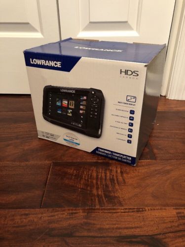 Lowrance HDS-7 Carbon Insight USA Sonar/GPS Combo with Totalscan Transducer