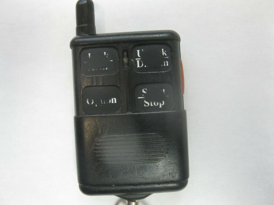ALL START 4 Button Car Alarm Keyless Transmitter Remote Clicker Fob Blue LED
