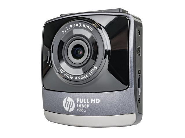 HP f505g Black/Grey 1080P Car Camcorder Dash Cam Full HD Ultra Wide Angle - New