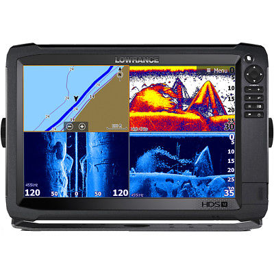 Lowrance HDS-12 Carbon MFD with C-Map Insight No Transducer