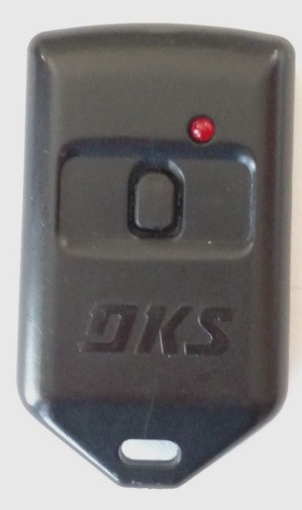 DKS microCLIK Door King 1 Button Transmitter Remote Key Fob Gate Opener