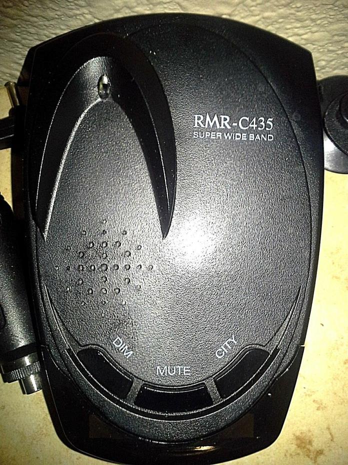 Radar Detector-Black-Includes Windshield Mount and Power Cord