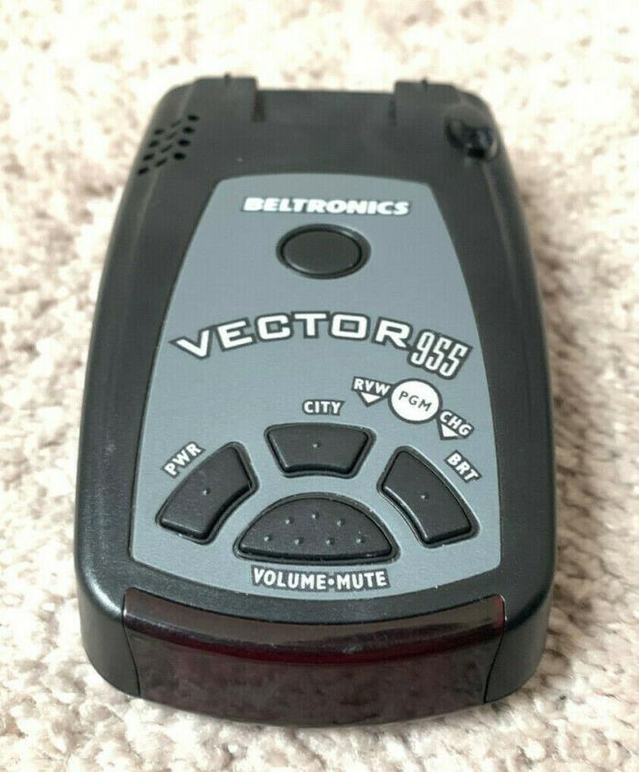 Beltronics Vector 955 Radar & Laser Detector No Cords