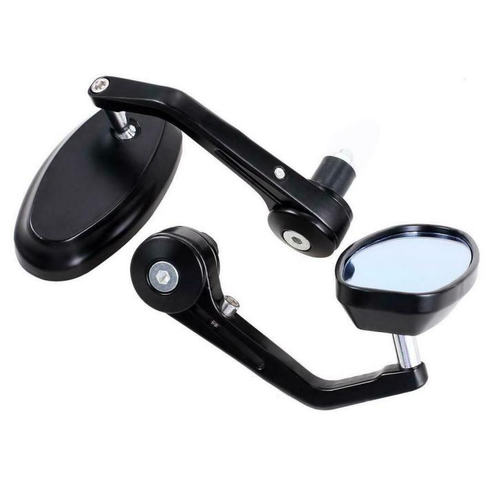 7/8 inch New Motorcycle Handle Bar End Rearview Side Mirrors For Ducati Honda 04