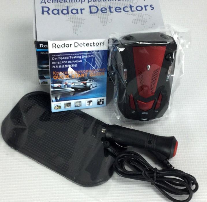 Full 16 Band 360° Degree Car Laser Voice Alert LED Speed Radar Detector