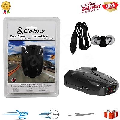Radar And Laser Detector Alert Fuzz Buster Police Band Signal Speed Car Cobra US