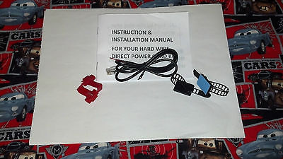 COBRA XRS-SPX-ESD RADARS   3 Ft. (+)  REARVIEW MIRROR HARD WIRE KIT