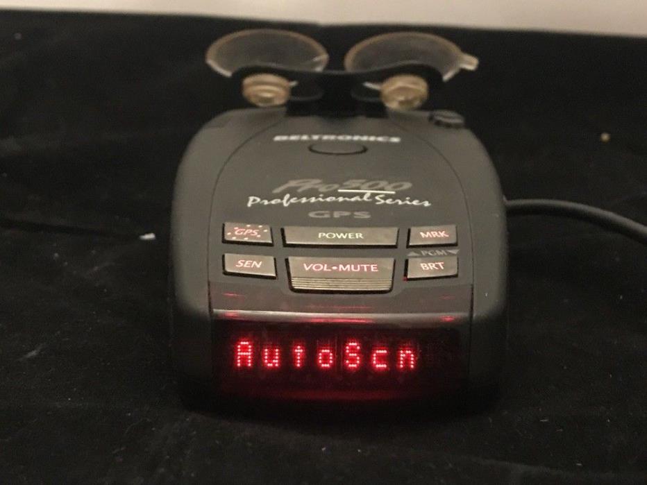 Beltronics Pro 500 Radar and Laser Detector with Smartcord
