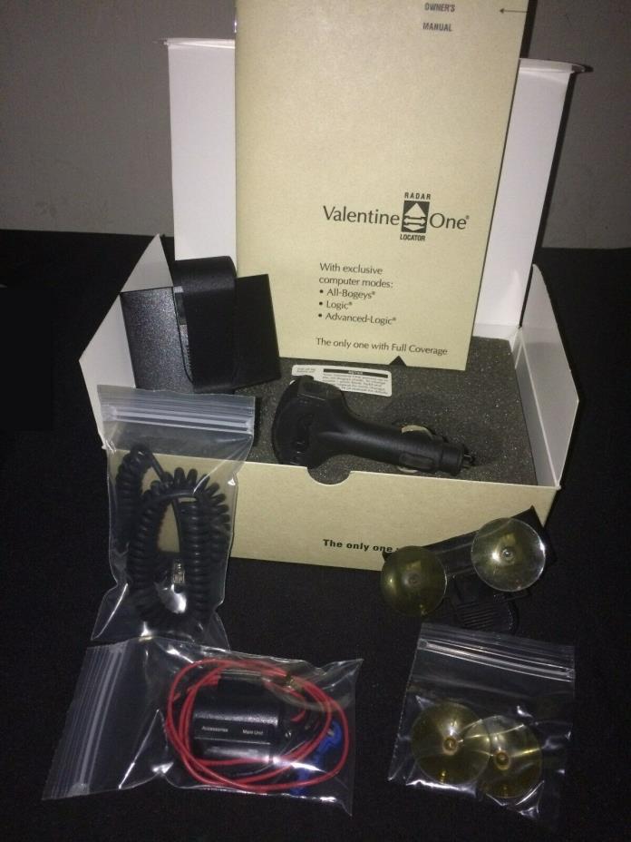 Valentine One V1 Radar Locator (Detector) Accessory Parts & Manual Kit Only