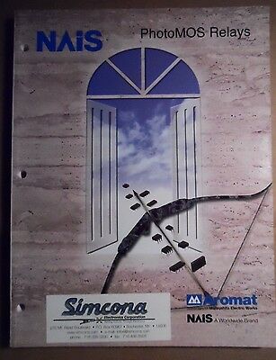 1999 NAIS PhotoMOS Relays Catalog & Data Book AROMAT Matsushita Electric Works
