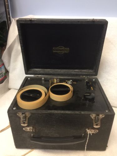 Working Instructo-Graph Morse Code Electric Machine Antique Vintage Used 2 Teach