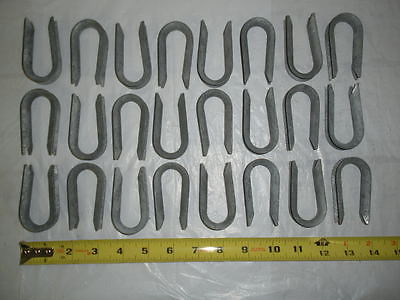 (24) HEAVY DUTY 7/16” GALVANIZED GUY WIRE ROPE THIMBLE OPEN EYE ROHN TOWER