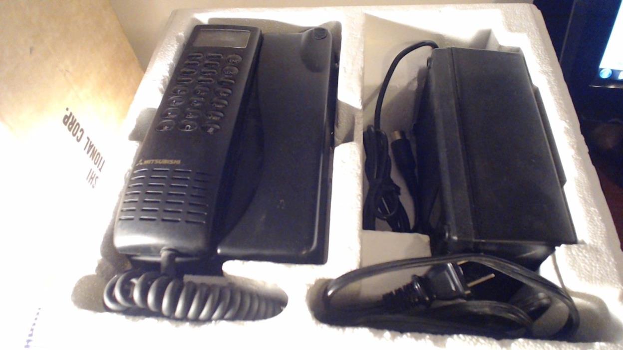 VINTAGE MITSUBISHI 800 MOBILE CELLULAR CAR PHONE NOS
