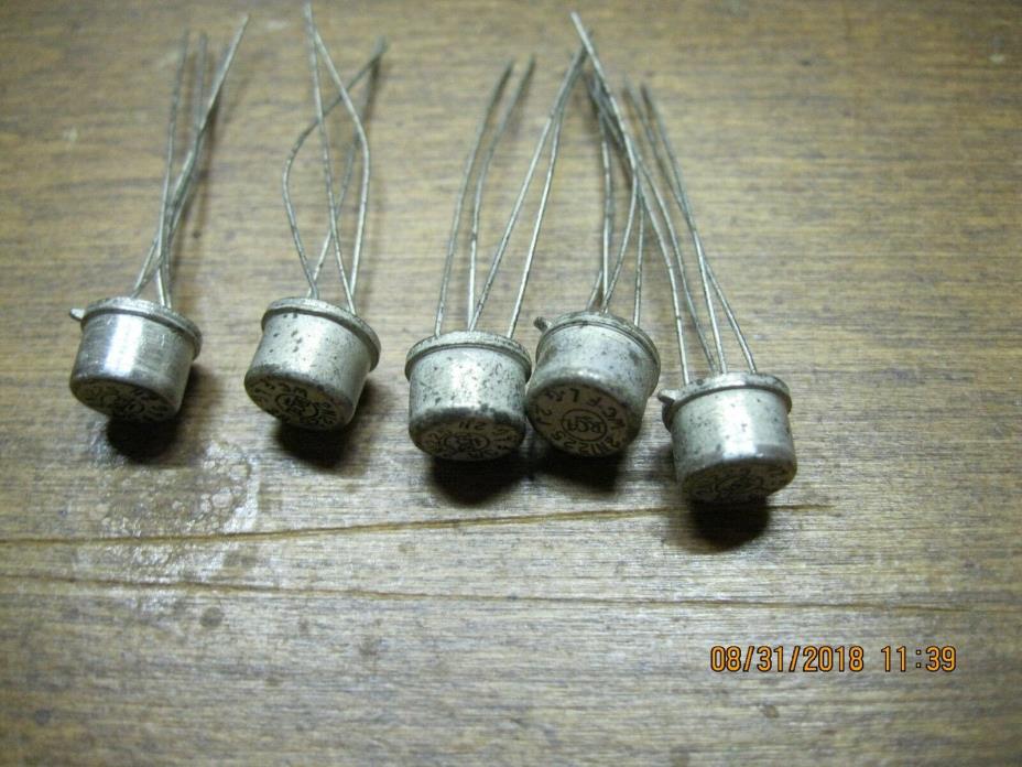 Transistors RCA 2N1225 Lot of 5. Collins Radio part 352 0135 00
