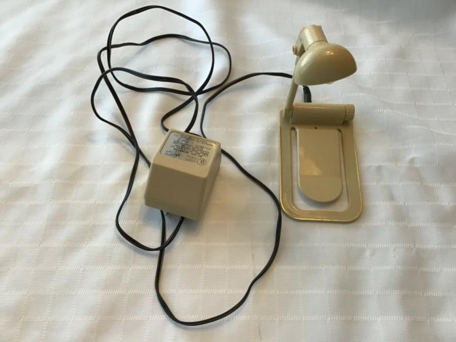 Mighty Lite Plastic Reading Book Light +Wall Plug