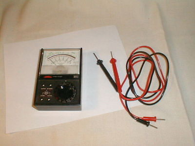 Vintage Micronta Range 20,000 Ohms Volt DC Multitester 22-201U / 2 jewels