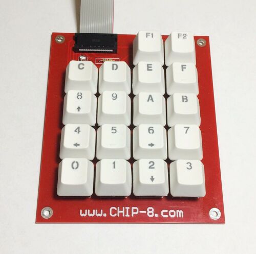 CHIP-8 Hexadecimal Keypad Hex Electronic Keyboard for Computer