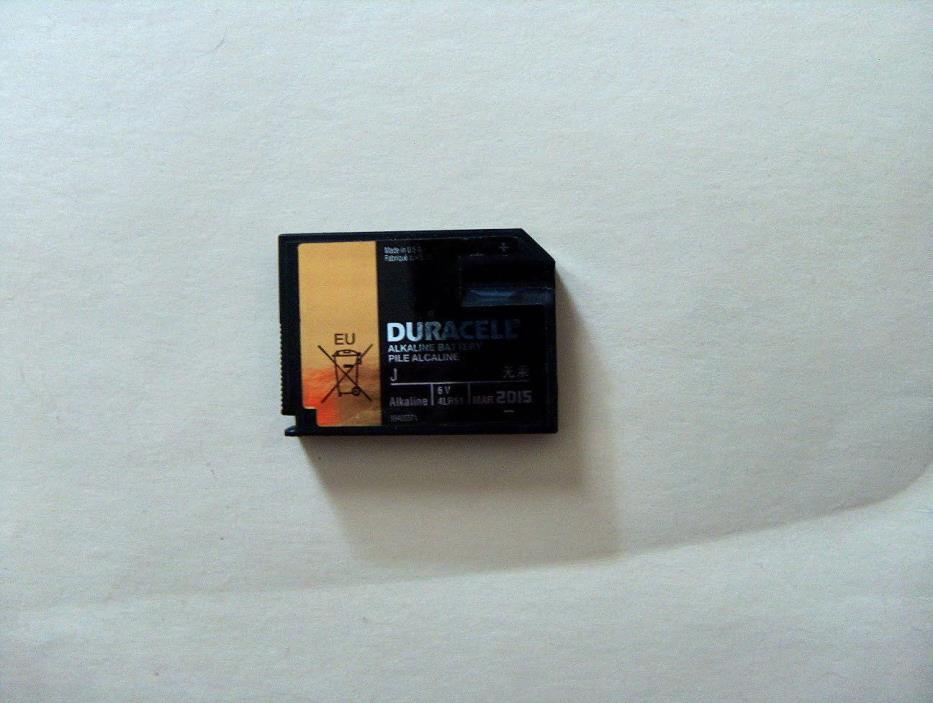 2 new unused Vintage J Batteries (1 Enercell, 1 Duracell) out of package photo