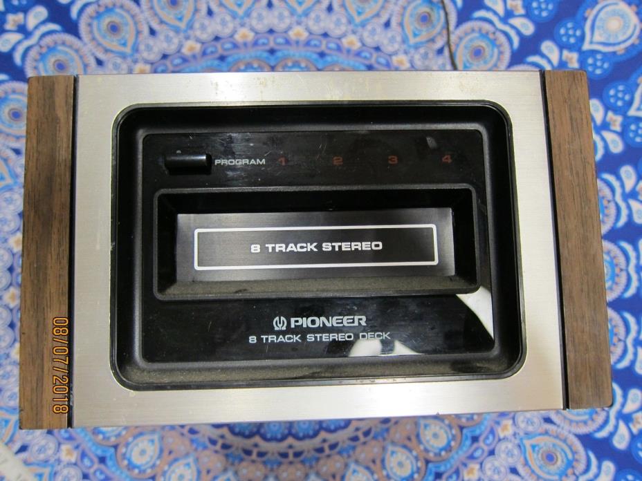 PIONEER H-223 8 TRACK TAPE DECK PLAYER