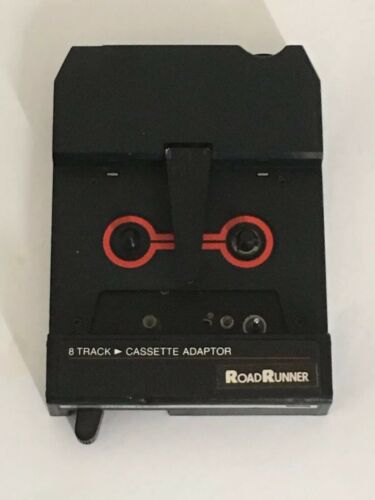 RARE Vintage Road Runner Stereo Adapter To Play Cassette Tapes In 8 Track CA69