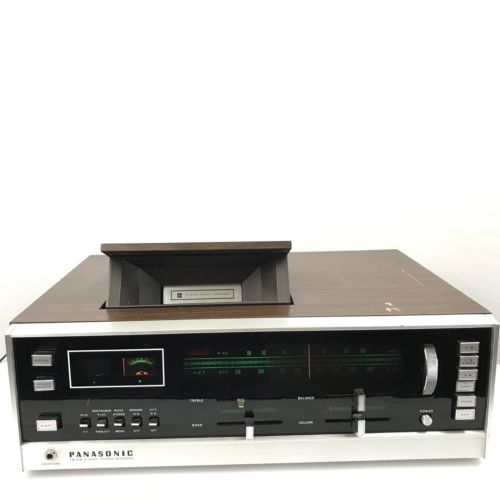 BEAUTIFUL VTG PANASONIC RS-820S AM/FM Stereo 8 TRACK, Tested - WORKS