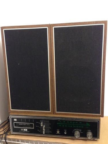 Vintage DHC AM FM 8 Track Player Dayton Hudson Corp HS-118 With Speakers Working
