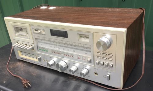Vintage Soundesign PLL 5943 Cassette Recorder 8-track Am-fm  Stereo Reciever
