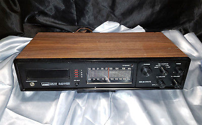 VINTAGE MONTGOMERY WARD AIRLINE AM/FM STEREO 8 TRACK PLAYER GEN-6305A