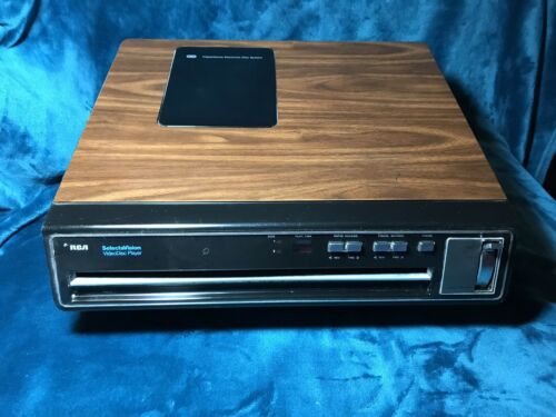 RCA SelectaVision CED Video Disc Player Model SGT 101 Parts or Repair