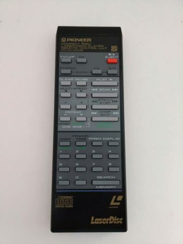 Nearly New! Original Pioneer CU-CLD002 Remote Control for CD/Laser Disc Player