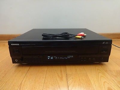 Kenwood LVD-320 Laser Disc LD CD CDV Player 1992 Made in Japan