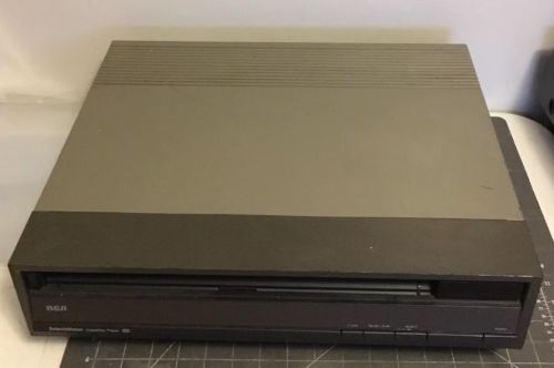 1980s RCA SelectaVision CED Video Disc Player Model SJT 090 Parts or Repair