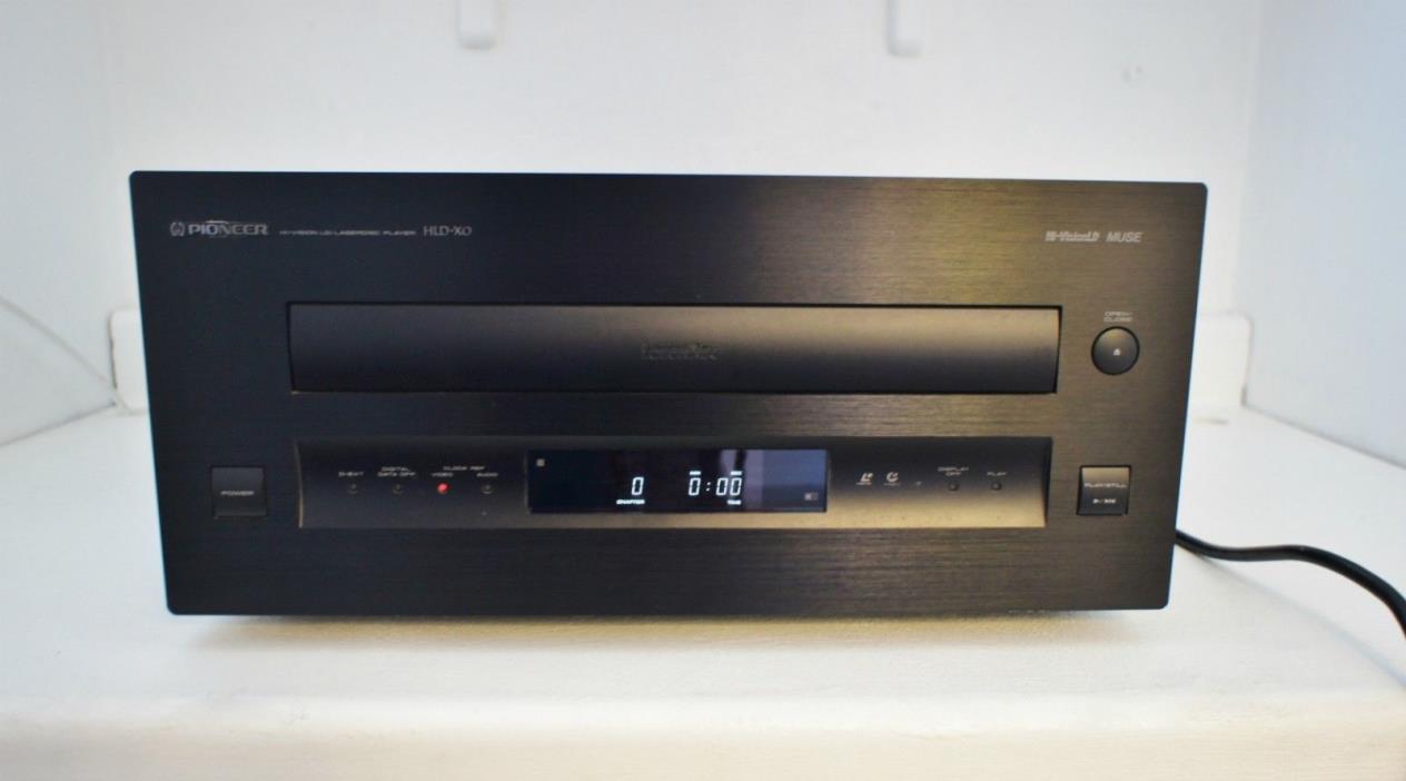 PIONEER HLD-X0 HI-VISION LASERDISC PLAYER MUSE NTSC JAPAN USED